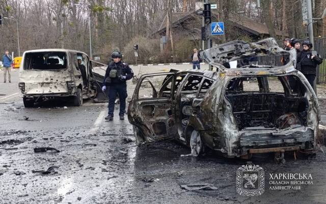 Удар по Харькову возле Центрального парка: опубликованы фото