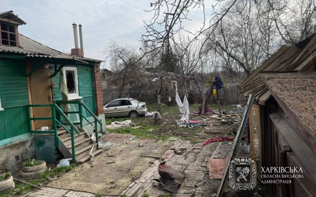 В результаті удару БПЛА по Харкову в Немишлянському районі поранено мирного жителя (оновлено)