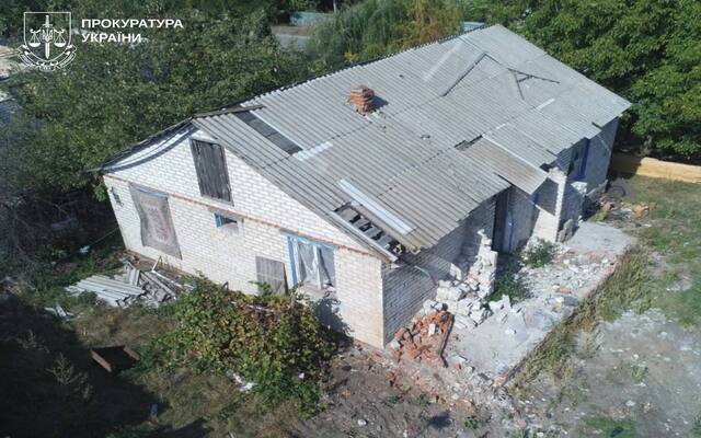 Мешканка Харківської області отримала компенсацію за чужий зруйнований будинок