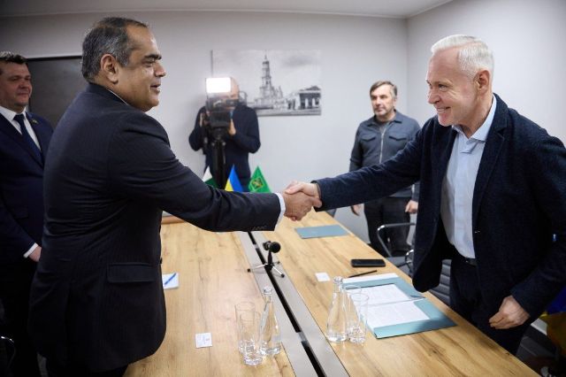 Терехов та посол Пакистану