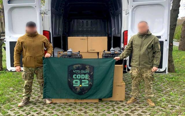 Обласна влада передала військовим партію сучасних безпілотників