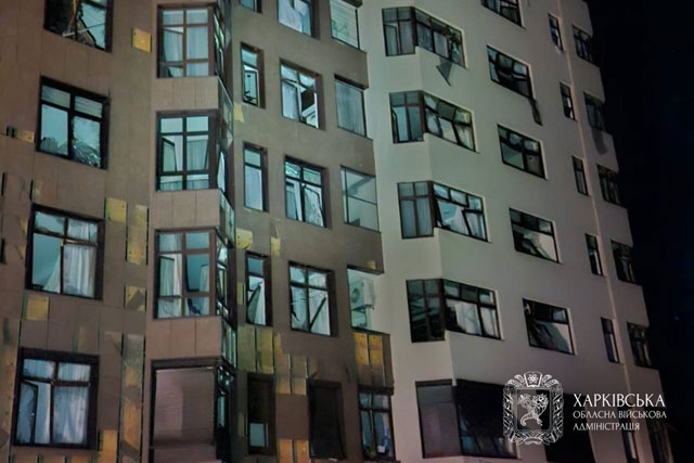 За добу Росія обстріляла Харків та 7 населених пунктів області