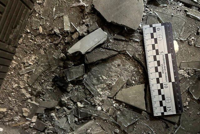 Место взрыва