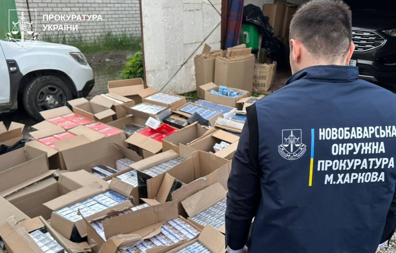 У Харкові викрили підпільний тютюновий бізнес із прибутком 12 млн гривень на місяць — вилучено товарів на 22 млн