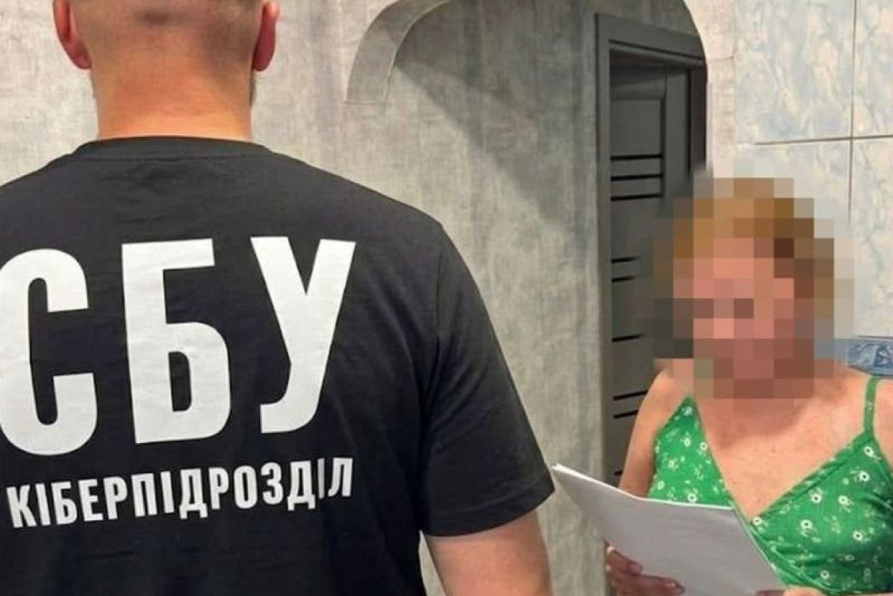 Подозреваемая и правоохранитель