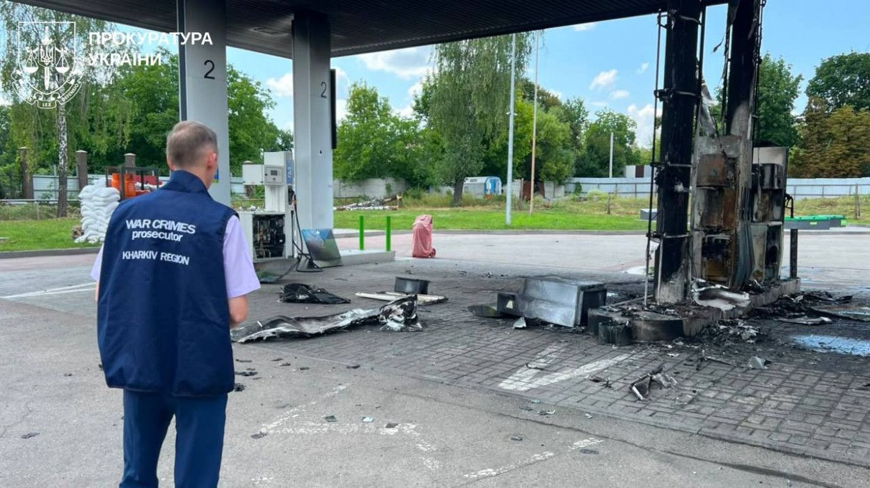 В Харькове - очередной удар по заправке, еще после одного прилета - пожар (фото)
