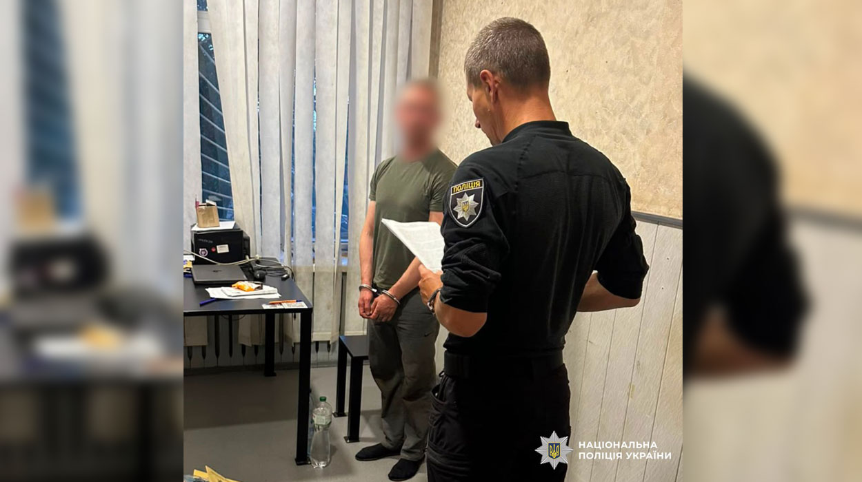 На Харьковщине с перестрелкой ловили грабителя