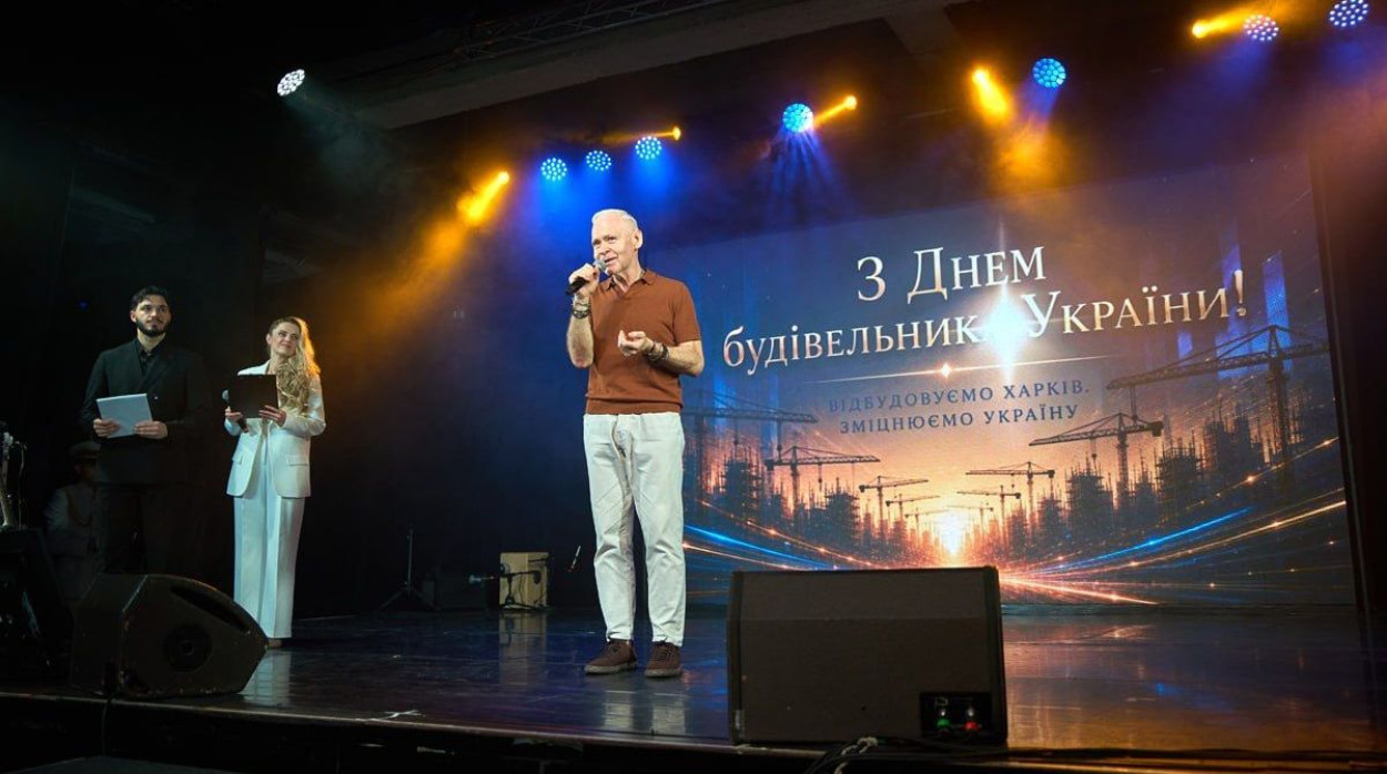 Терехов привітав будівельників з професійним святом (фото)