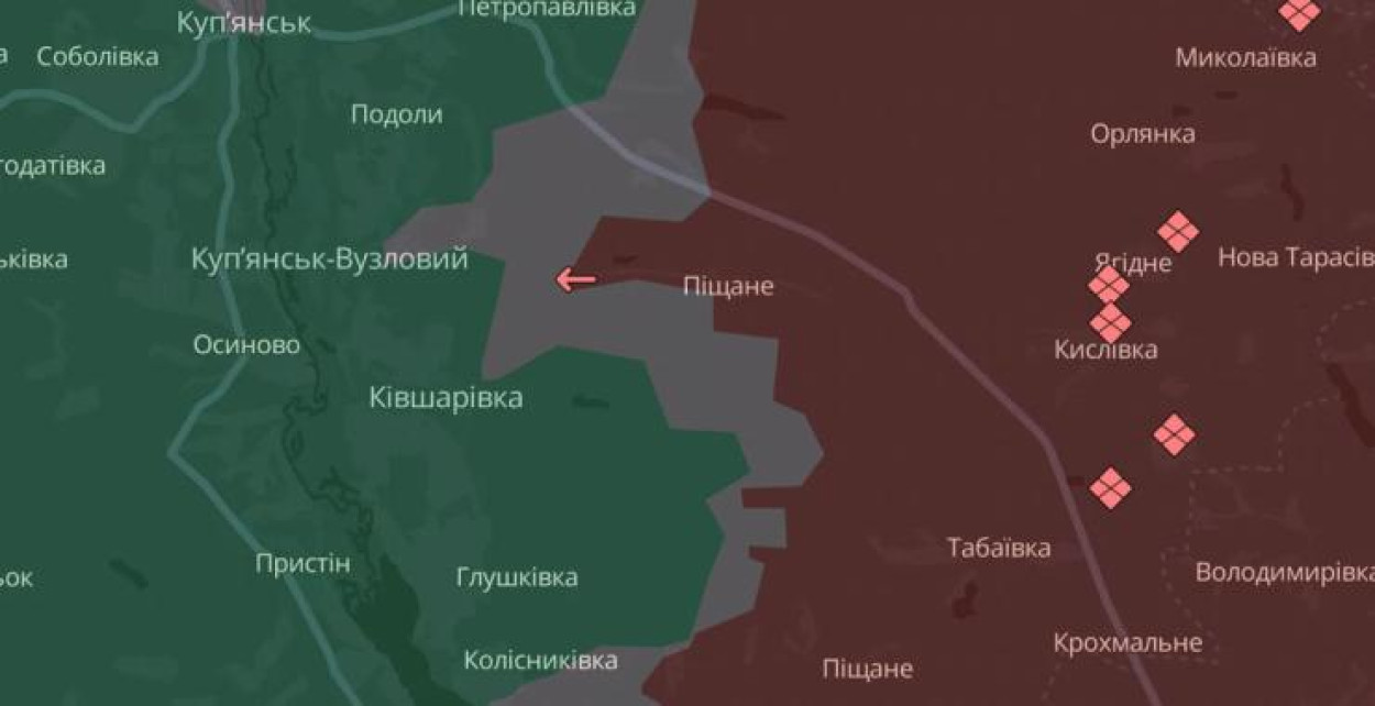 Росіяни просунулися в Харківській області