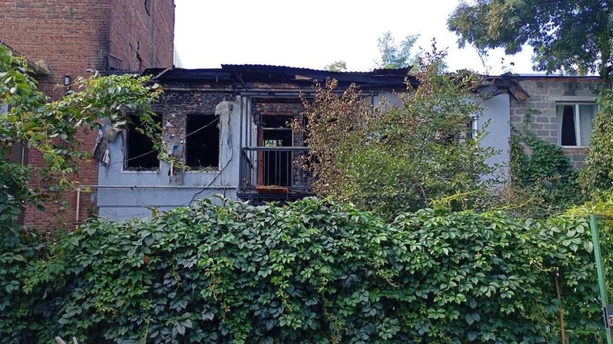 У відомого харківського екскурсовода Розенфельда згорів будинок