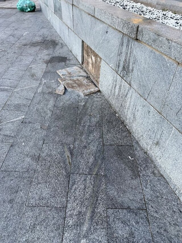 Харьковчане растоптали новую клумбу, празднуя День города (фото)