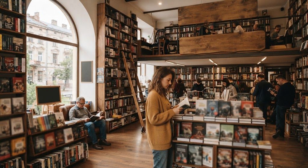 В Харькове – в 3 раза меньше книжных магазинов, чем во Львове