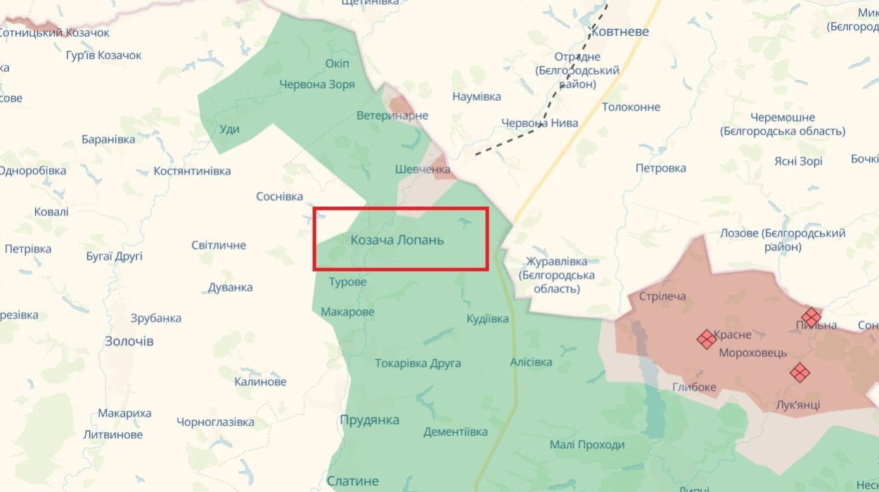 Казачья Лопань частично контролируется россиянами - Задоренко