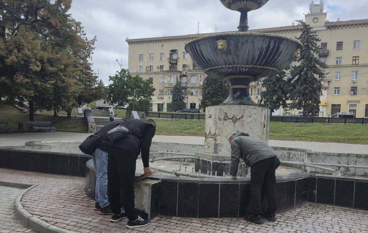 В центре Харькова отремонтируют фонтан