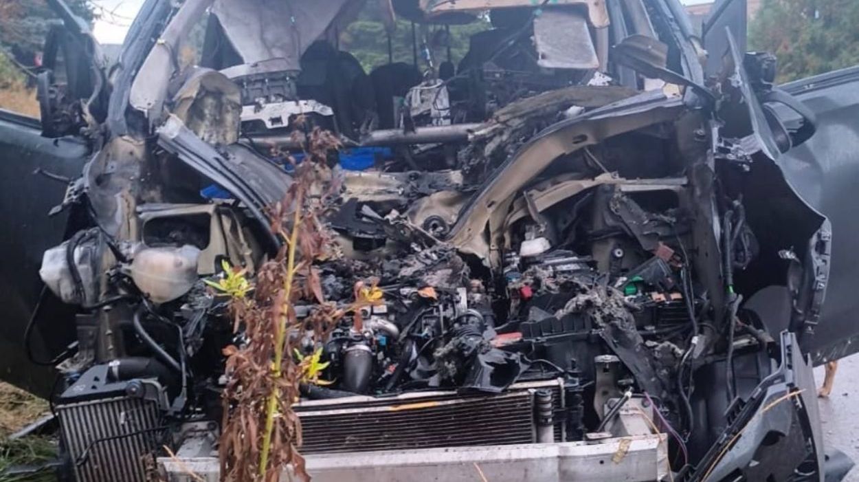 Российский FPV-дрон ударил по гражданскому автомобилю в Харьковской области: погибла женщина