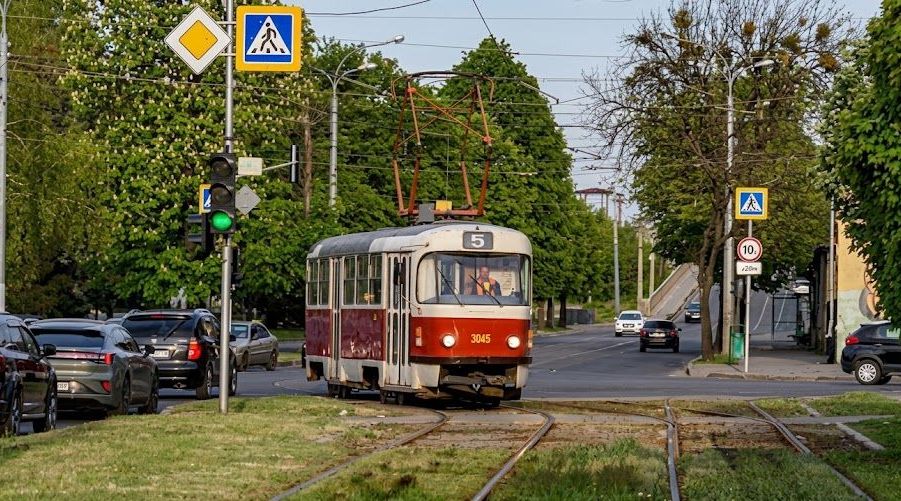 Трамвай №5 временно изменил маршрут