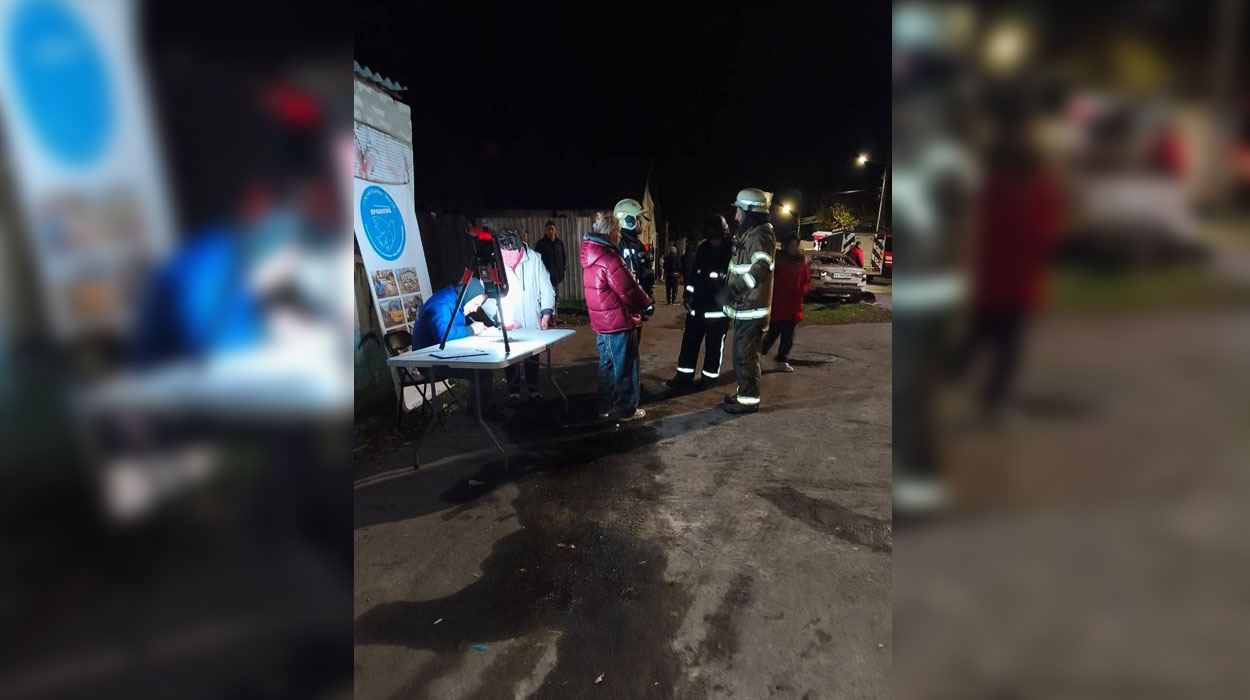 В Харькове устраняют последствия ночной атаки БПЛА