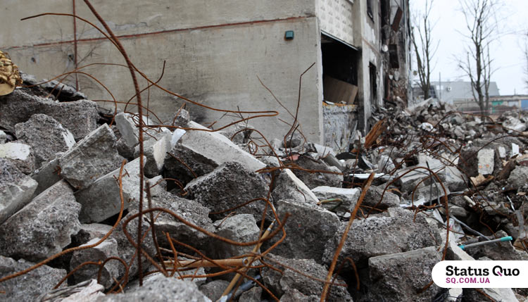 В Харькове войска РФ повредили больше пяти тысяч домов