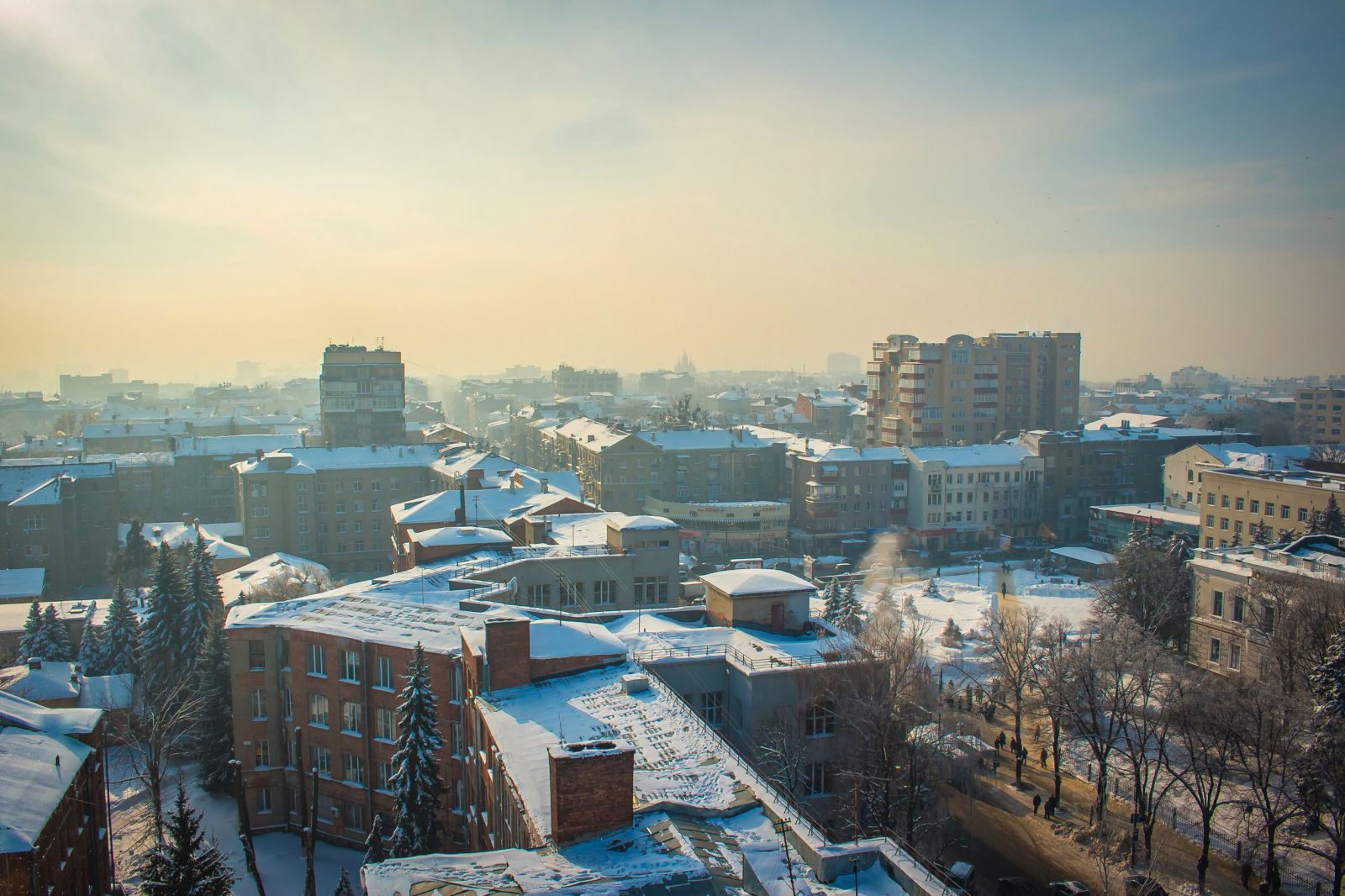 В Харькове похолодает и пойдет снег
