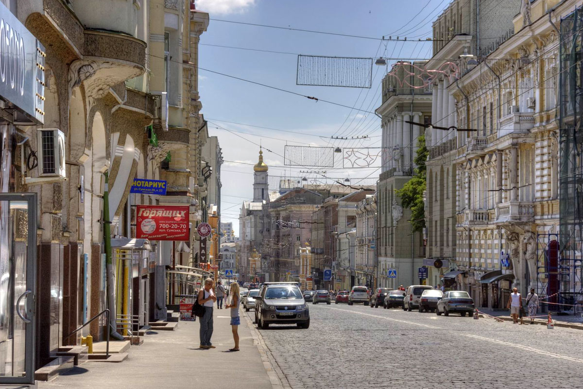 Харьковчане предлагают сделать Сумскую пешеходной