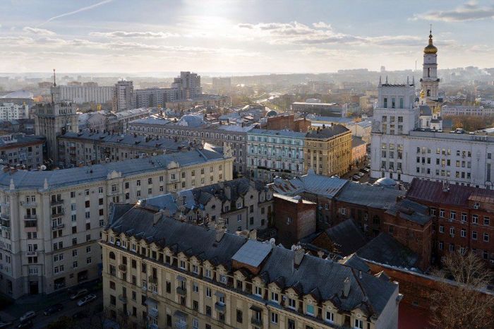 Харьков с высоты птичьего полета