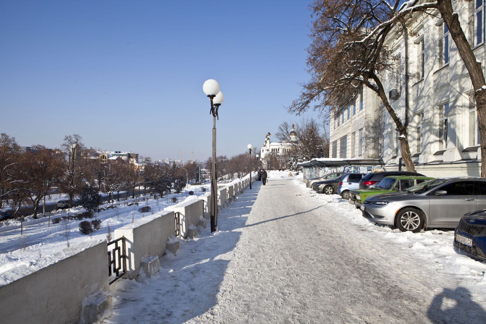 Погода на выходных в Харькове: мороз и снег