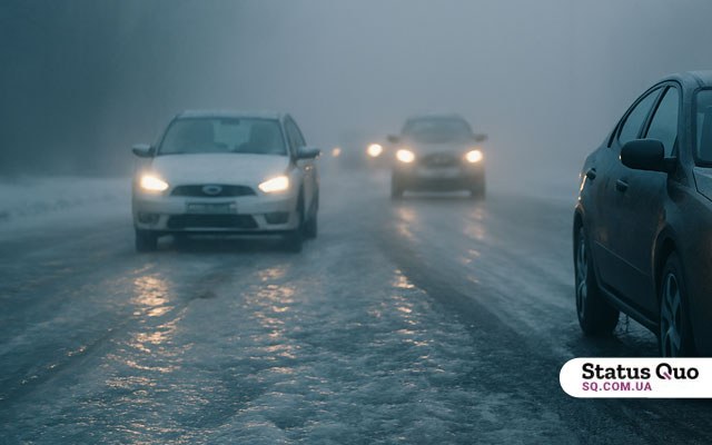 Дороги Харківщини перекриваються через сильну ожеледицю