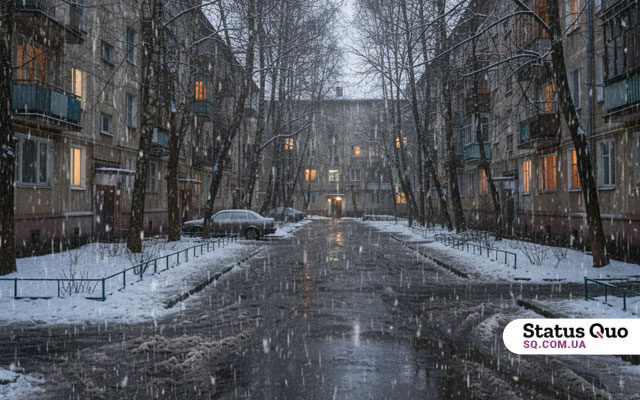 Снег с дождем и оттепель ожидаются в Харькове