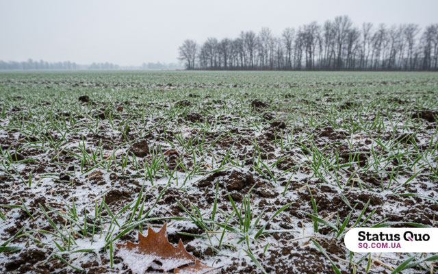 Метеорологическая зима на Харьковщине наступила на месяц позже