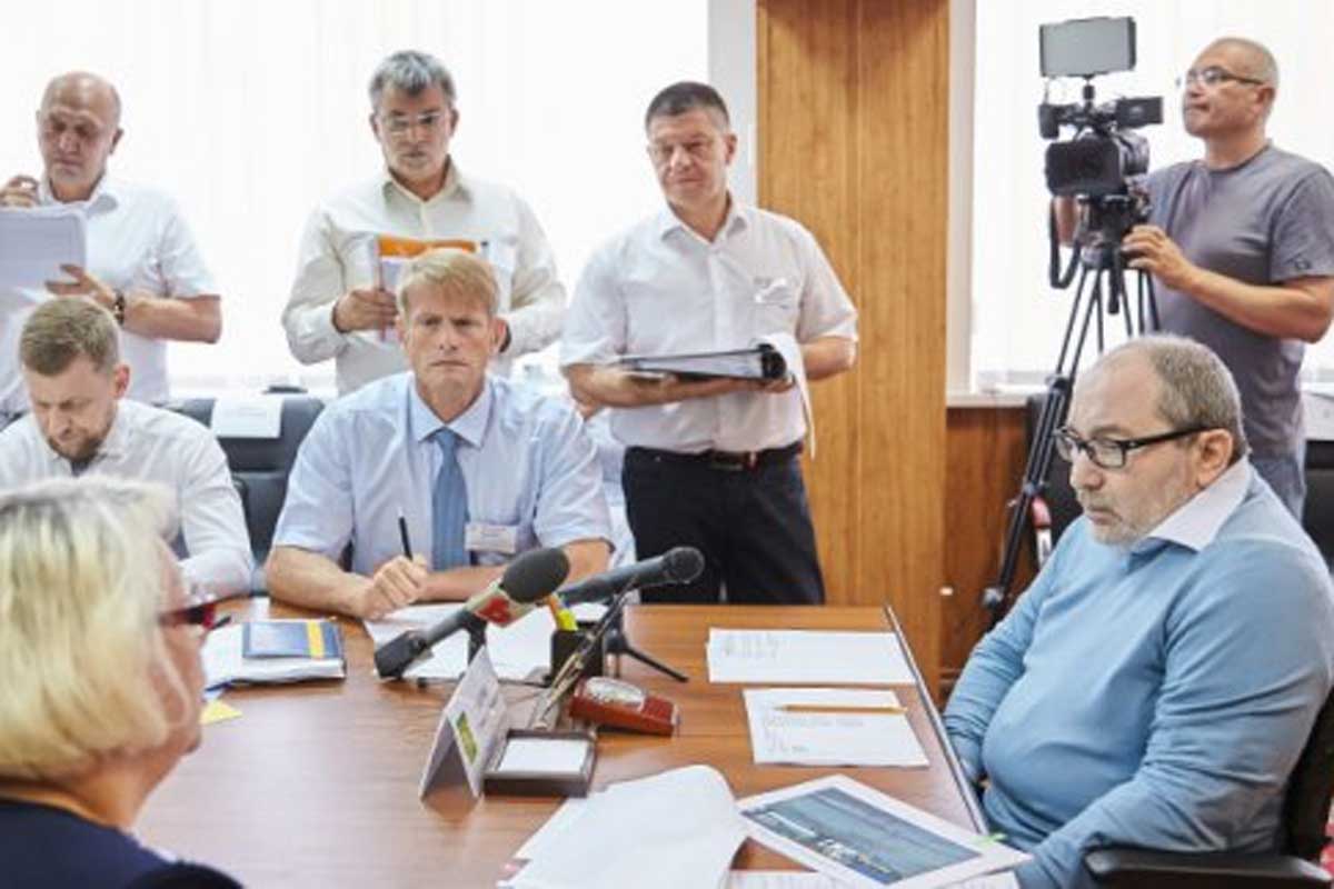 На "Турбоатоме" прошел прием городского головы (фото)